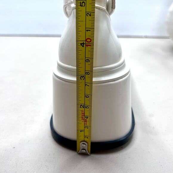 Jeffrey Campbell White Platform Shoes - Picture 10 of 11